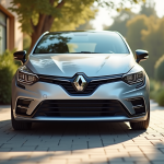 Voiture Renault Clio 2 RS en extérieur ensoleillé